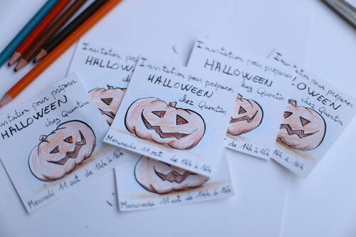 Invitations for an halloween party